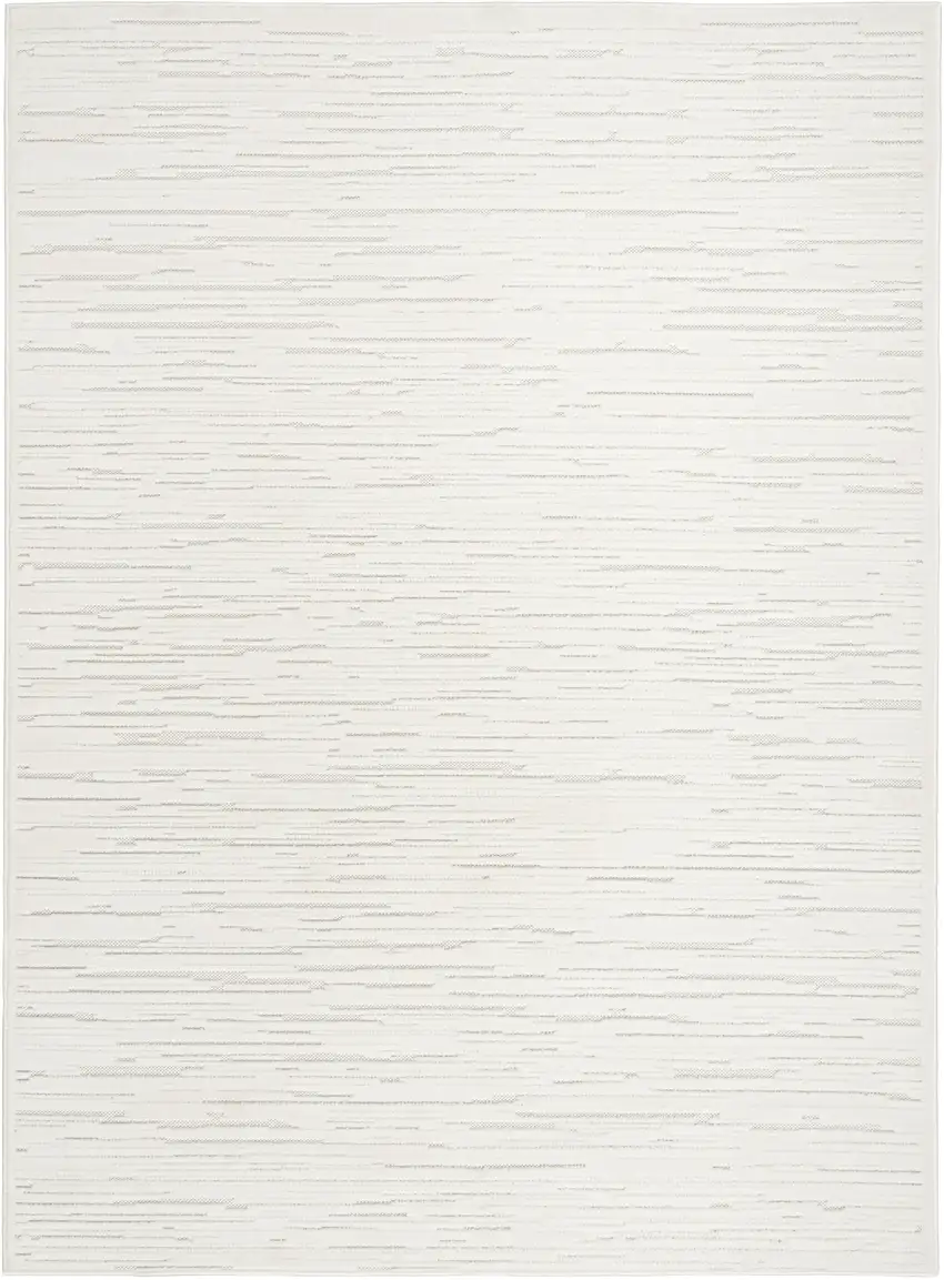 Ivory Geometric Area Rug Photo 2