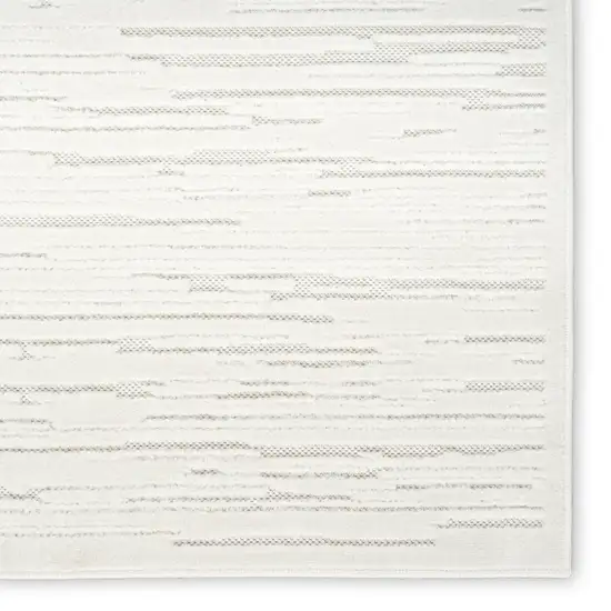 Ivory Geometric Area Rug Photo 6