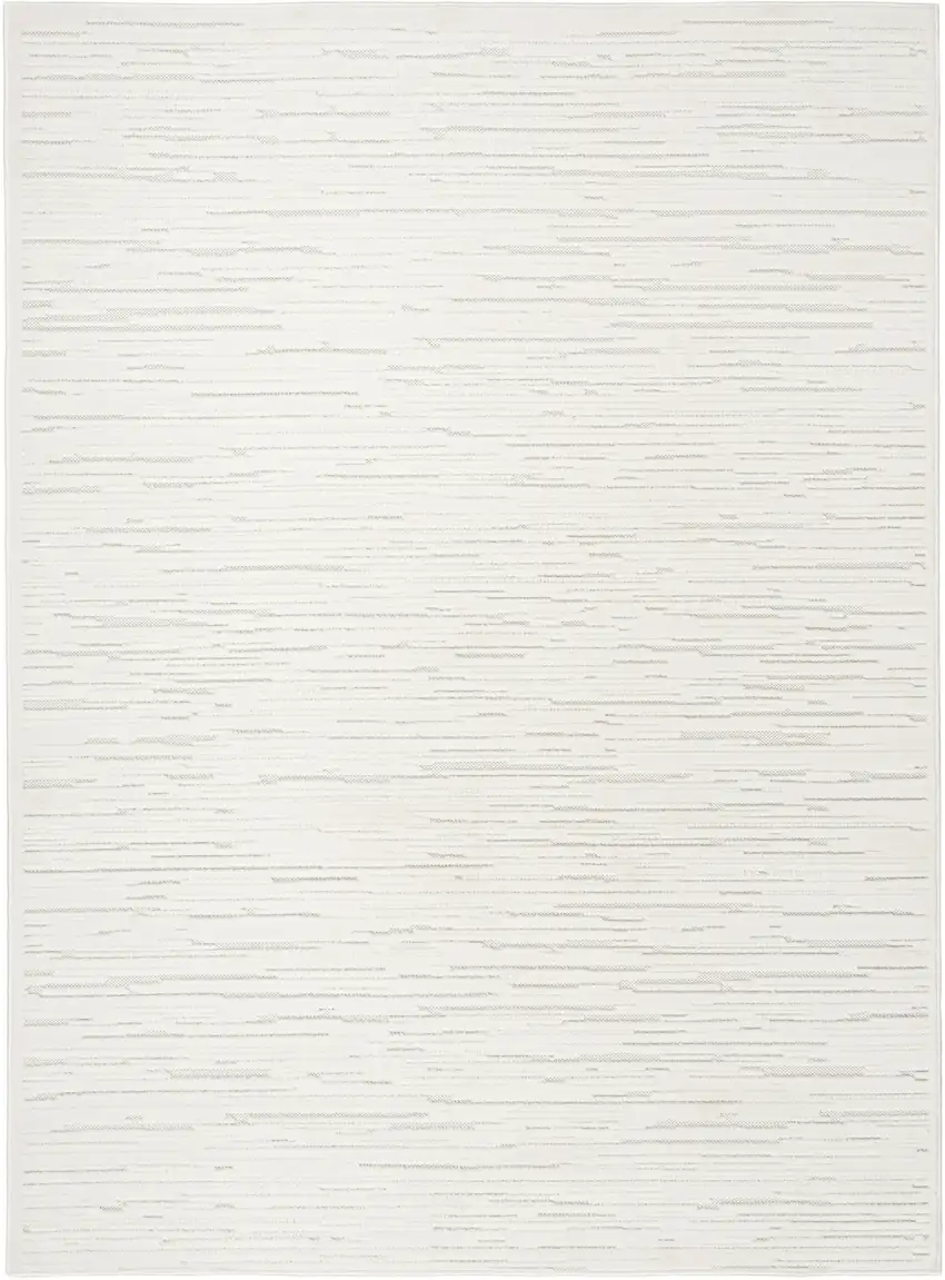 Ivory Geometric Area Rug Photo 5