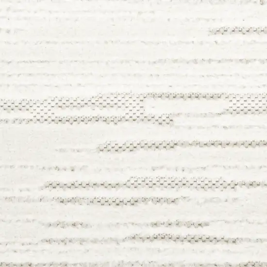Ivory Geometric Area Rug Photo 9