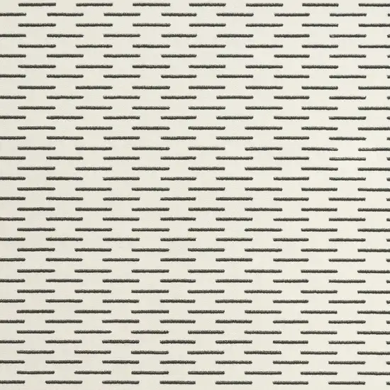 Ivory Geometric Power Loom Area Rug Photo 9