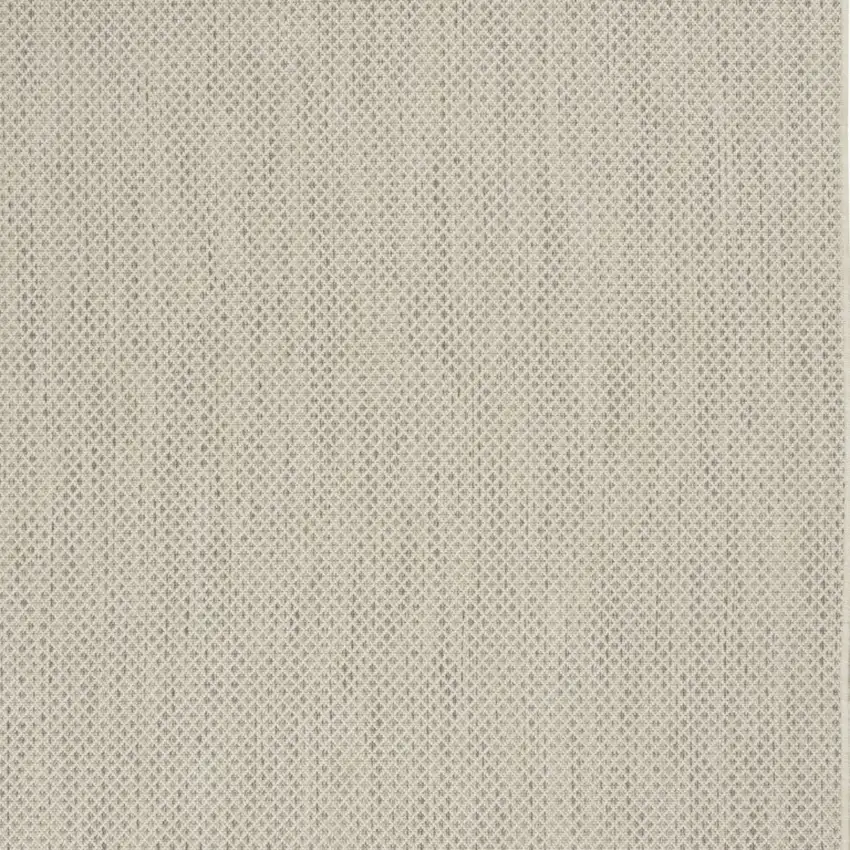 Ivory Geometric Power Loom Area Rug Photo 5
