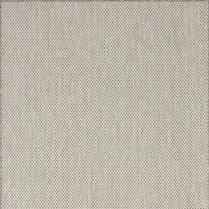 Ivory Geometric Power Loom Area Rug Photo 7