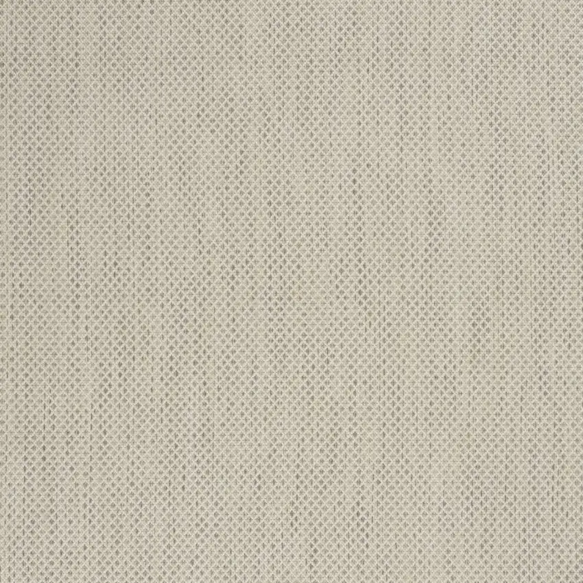 Ivory and Silver Indoor Outdoor Area Rug Photo 4