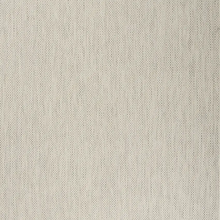 Ivory and Silver Indoor Outdoor Area Rug Photo 6
