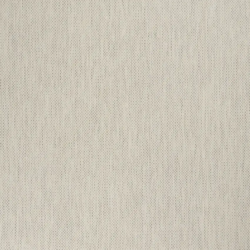 Ivory and Silver Indoor Outdoor Area Rug Photo 4