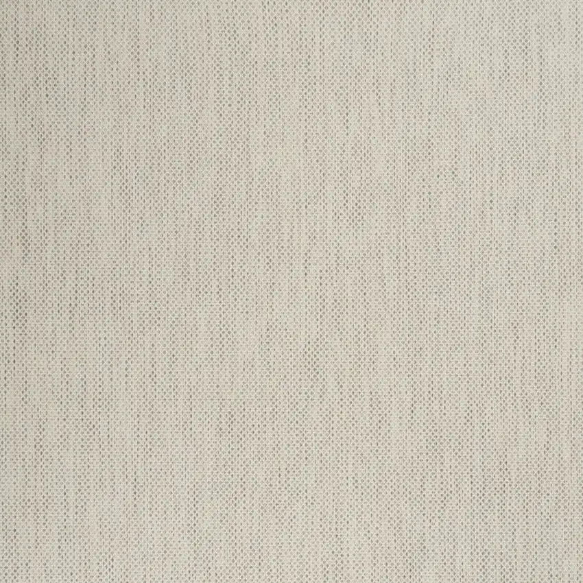 Ivory and Silver Indoor Outdoor Area Rug Photo 5