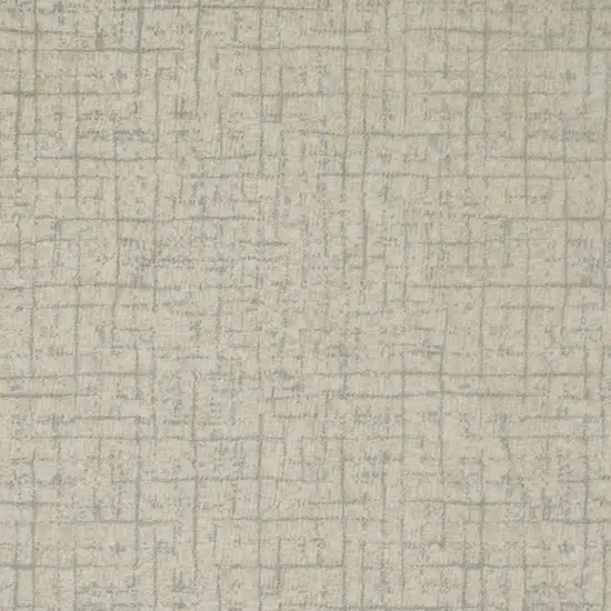 Ivory Gold And Gray Abstract Geometric Washable Area Rug Photo 9