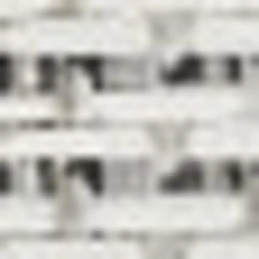 Ivory Gray and Brown Abstract Non Skid Area Rug Photo 1