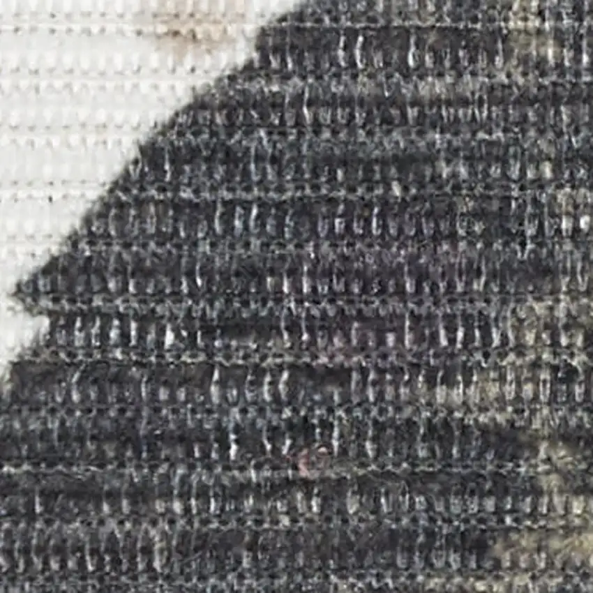 Ivory Green and Red Floral Power Loom Washable Non Skid Area Rug Photo 3