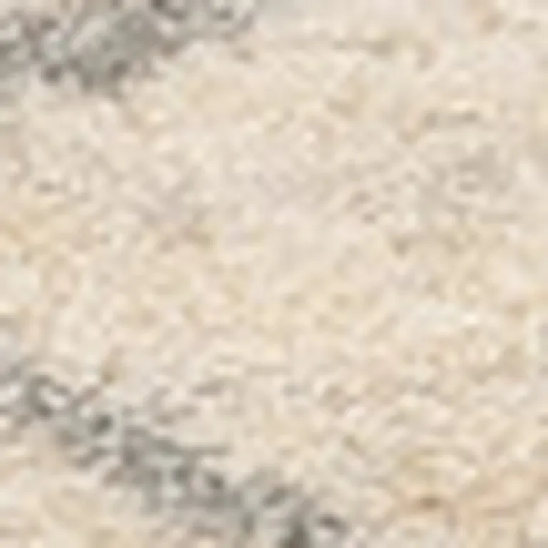 Ivory Grey Machine Woven Chain Link Indoor Area Rug Photo 5