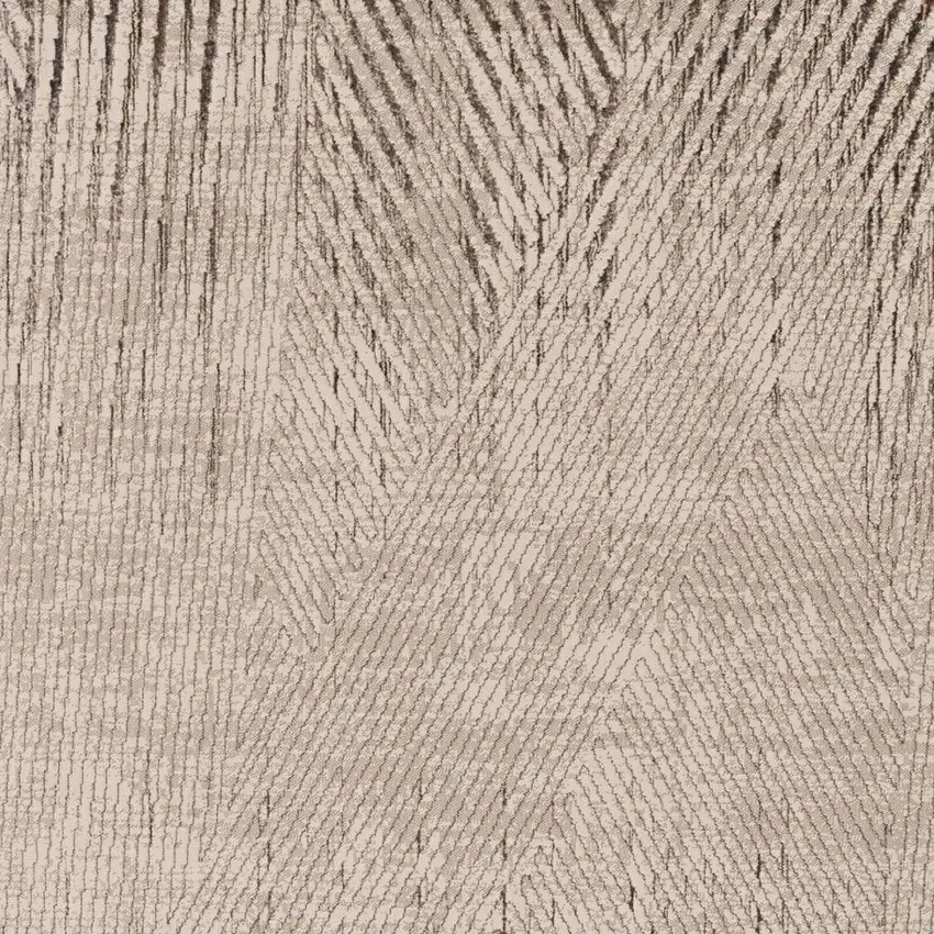 Ivory And Gray Geometric Area Rug Photo 7