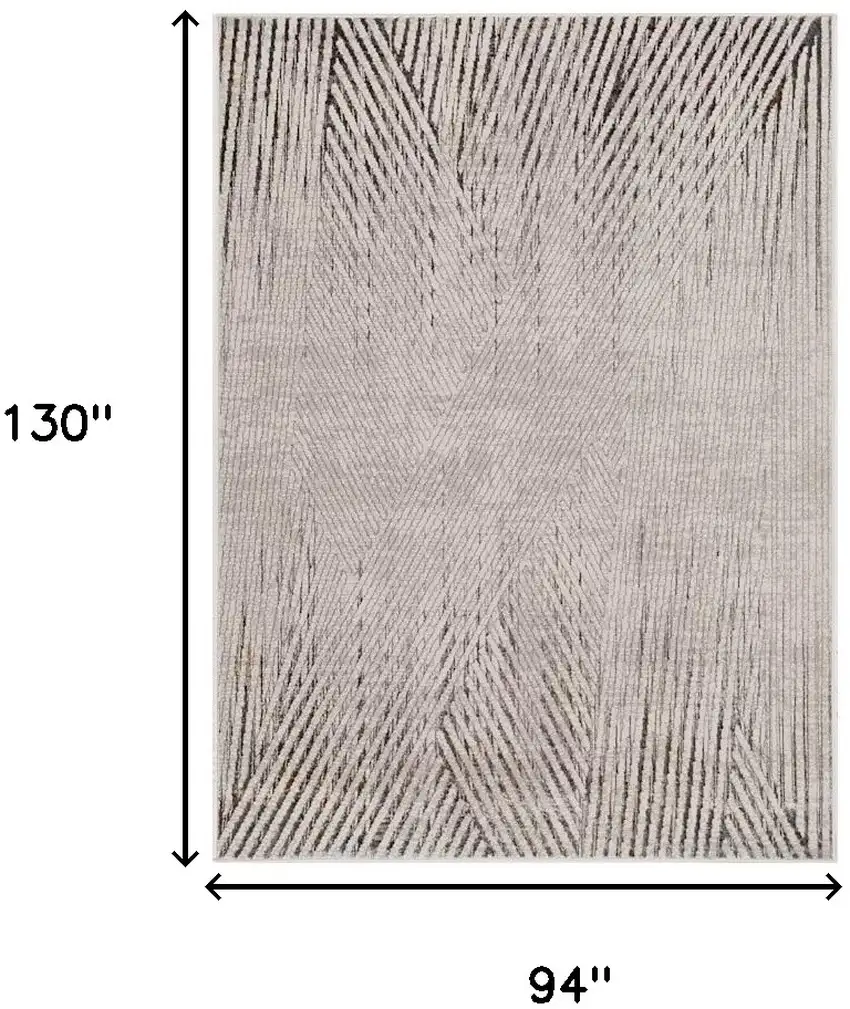 Gray and Ivory Area Rug Photo 3