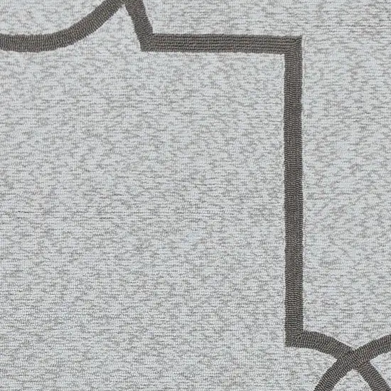 Ivory Indoor Outdoor Area Rug Photo 8