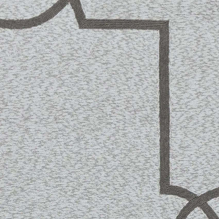 Ivory Indoor Outdoor Area Rug Photo 8