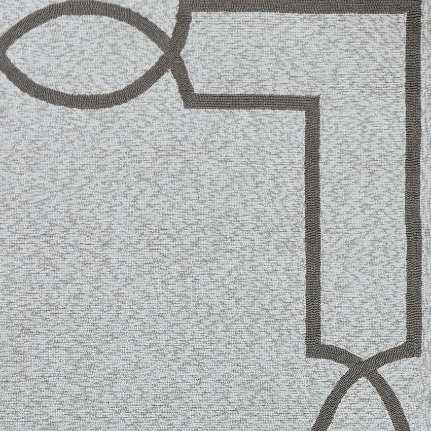 Ivory Indoor Outdoor Area Rug Photo 7