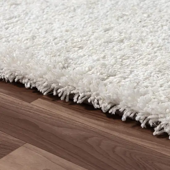 Ivory Hand Loomed Area Rug Photo 5