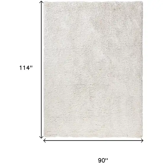 Ivory Hand Loomed Area Rug Photo 3