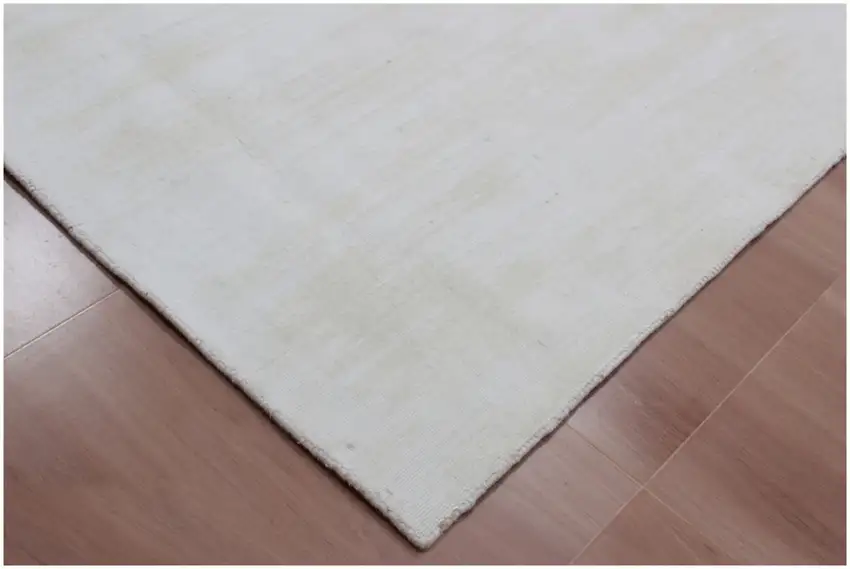 Ivory Hand Loomed Area Rug Photo 4