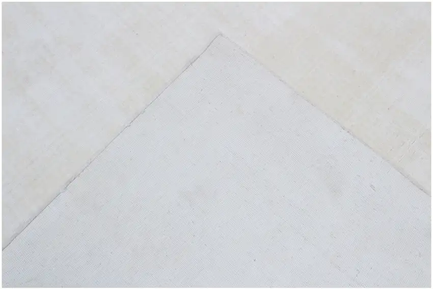 Ivory Hand Loomed Area Rug Photo 5