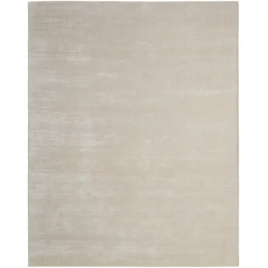 Ivory Hand Woven Area Rug Photo 2