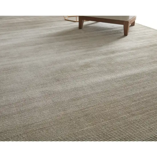 Ivory Hand Woven Area Rug Photo 5