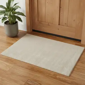 Photo of Ivory Hand Woven Area Rug