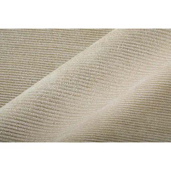 Ivory Hand Woven Area Rug Photo 8