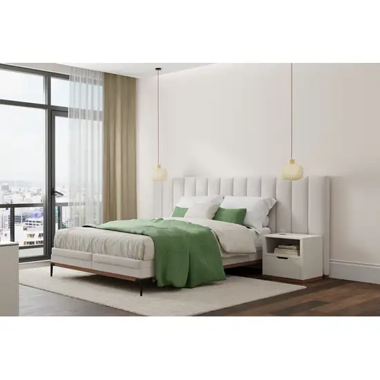 Ivory Hand Woven Area Rug Photo 6