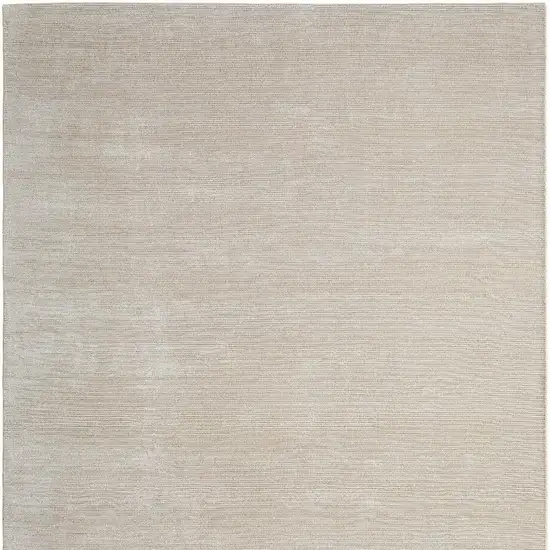 Ivory Hand Woven Area Rug Photo 4