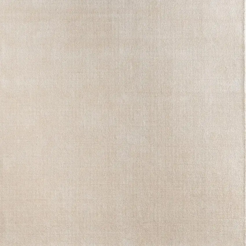 Ivory Hand Woven Area Rug Photo 3