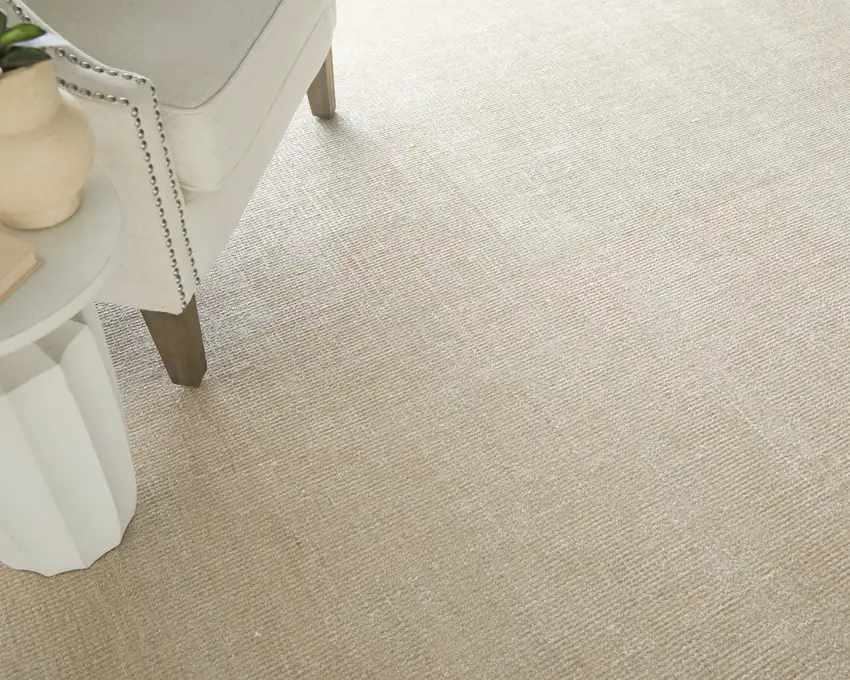 Ivory Hand Woven Area Rug Photo 5