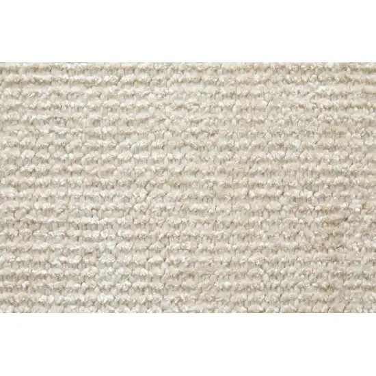 Ivory Hand Woven Area Rug Photo 9