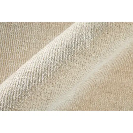 Ivory Hand Woven Area Rug Photo 8