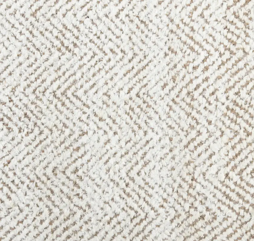 Ivory Hand Woven Area Rug Photo 8