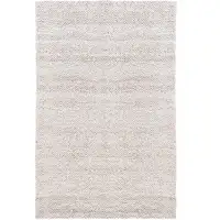 Photo of Ivory Hand Woven Area Rug