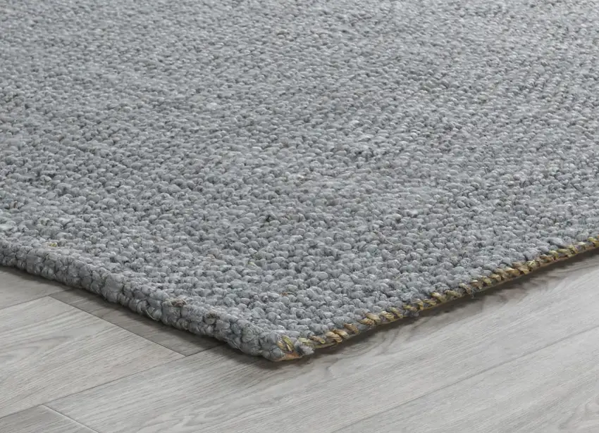 Ivory Hand Woven Area Rug Photo 3