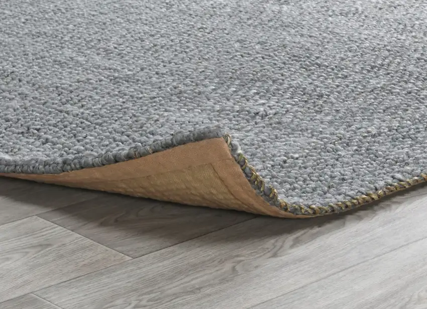 Ivory Hand Woven Area Rug Photo 4