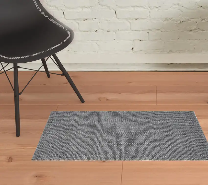 Ivory Hand Woven Area Rug Photo 2