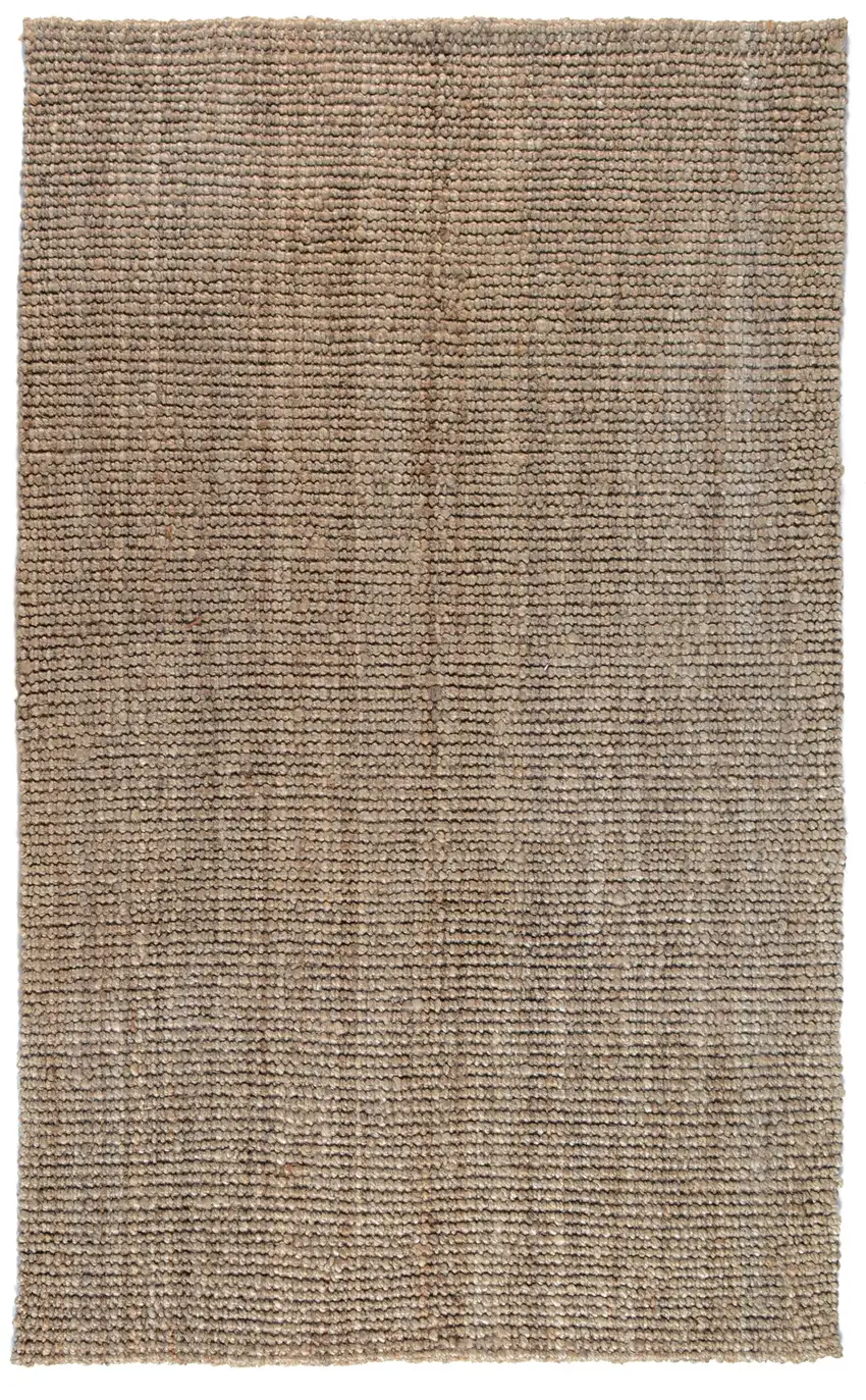 Ivory Hand Woven Area Rug Photo 4