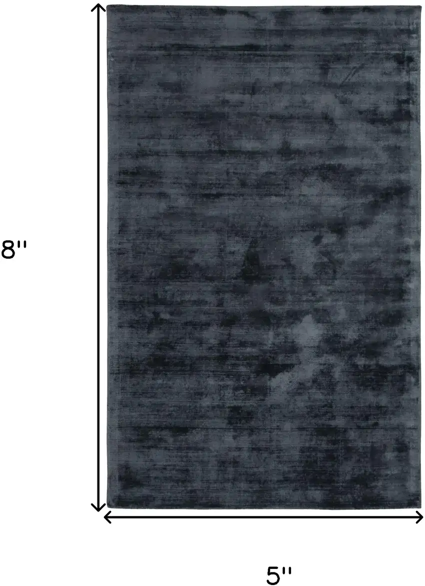 Ivory Hand Woven Distressed Area Rug Photo 5