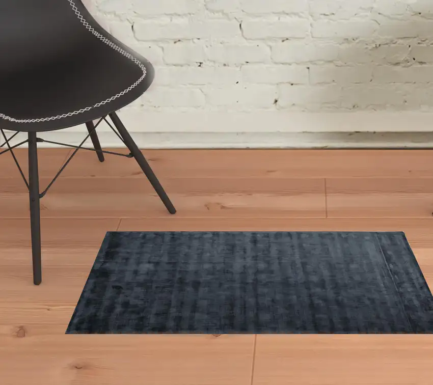 Ivory Hand Woven Distressed Area Rug Photo 2