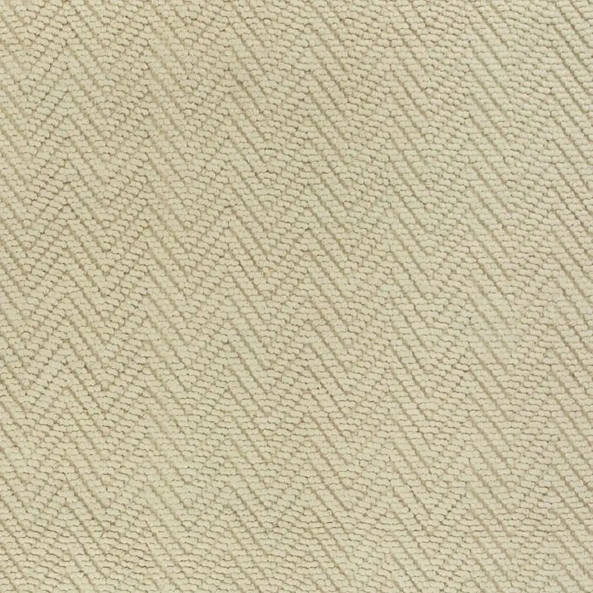 2' X 4' Ivory Hand Woven Herringbone Jute Indoor Accent Rug Photo 5