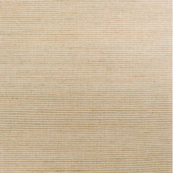 Ivory Hand Woven Jute And Wool Indoor Area Rug Photo 5