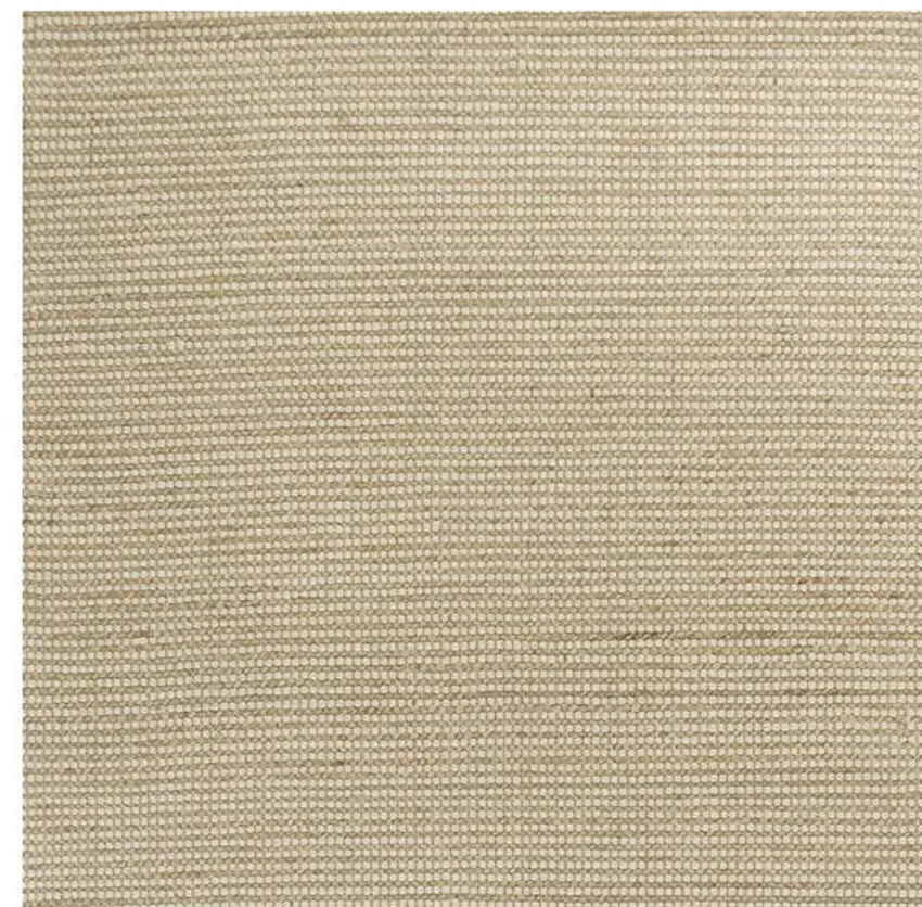 Ivory Hand Woven Wool And Jute Indoor Area Rug Photo 4