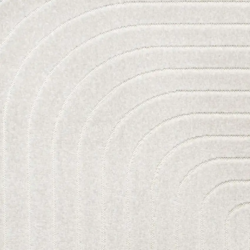 Ivory Indoor Outdoor Area Rug Photo 3