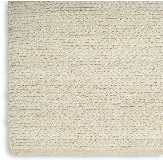Ivory Jute Hand Woven Area Rug Photo 9