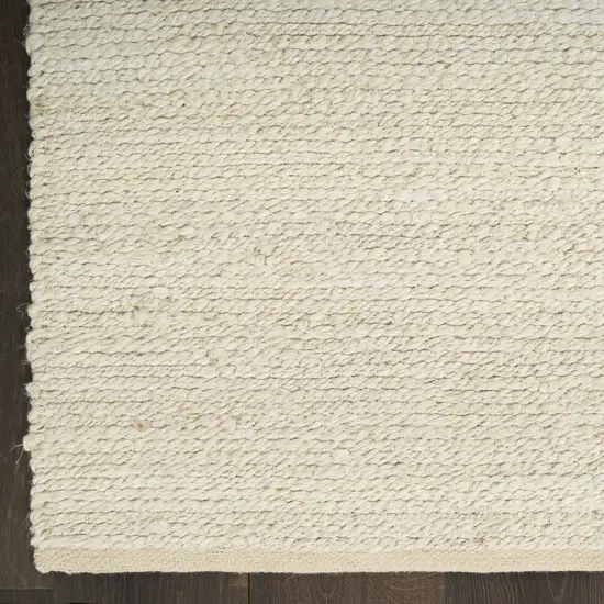 Ivory Jute Hand Woven Area Rug Photo 7