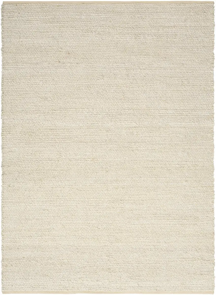 Ivory Jute Hand Woven Area Rug Photo 4