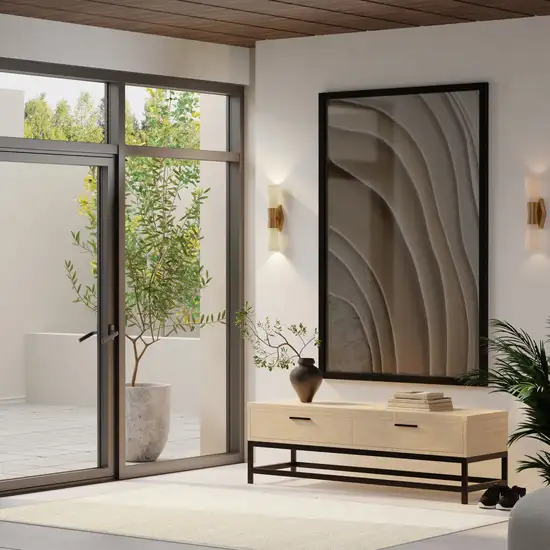 Ivory Jute Hand Woven Area Rug Photo 5